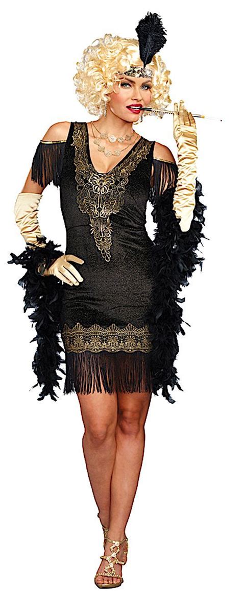 1920 S Costume Swanky Flapper Costume 1920 S To 1940 S