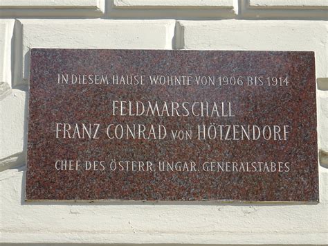 wien gedenktafel franz conrad von hoetzendorf