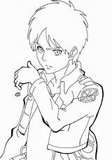Titan Attack Coloring Pages Eren Anime Coloriage Dessin Colouring Shingeki Kyojin Drawing Titans Template Des Attaque Imprimer Manga Et Blanc sketch template