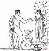 Colorare Hermes Disegno Supercoloring Aphrodite Minotauro Ermes Venere sketch template