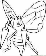 Beedrill Coloringpages101 sketch template