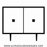 Cupboard Alacena Ultracoloringpages sketch template