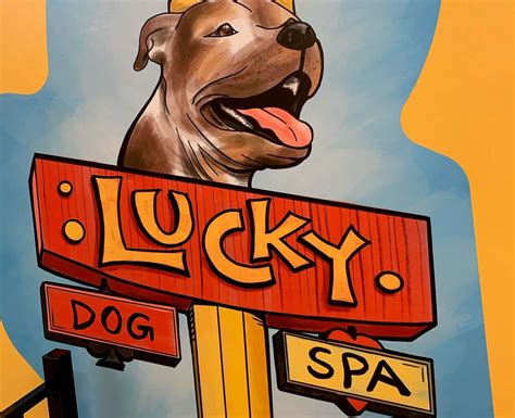 lucky dog spa specializes  bath nails hair cut  lucky dog spa