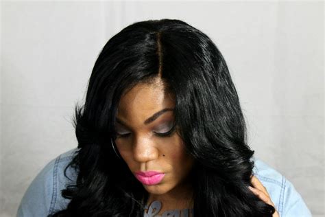 styling    parting closure wig youtube