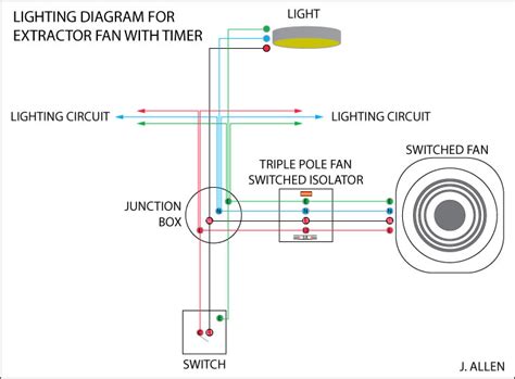 wiring diagram timed extractor fan wiring diagram