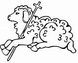 Easter Lamb Coloring Pages Drawing Printable Color Christian Drawings Lambs Click Getcolorings Cross Excellent Getdrawings Paintingvalley Wallpaper Clipart Sampoerna Categories sketch template