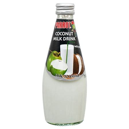 parrot coconut milk oz  pack juice cheap wholesale discount bulk beverages