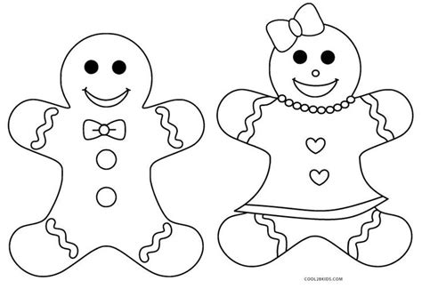 gingerbread colour pages images  pinterest children coloring