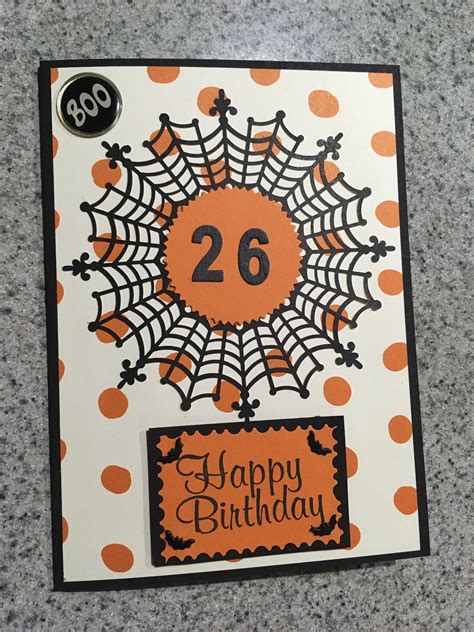 halloween birthday cards  printable