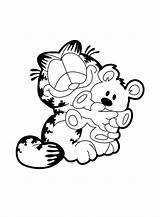 Garfield Reborn Colorier Dessin Ausmalbilder Coloringkids Pinnwand Auswählen Odie sketch template