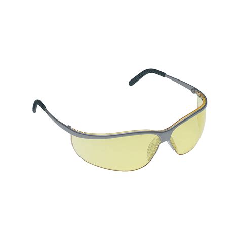 3m Metaliks Sport Safety Glasses — Amber Lens Model 11346 00000 Eye
