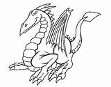 Dragon Coloring Elegant Coloringcrew sketch template