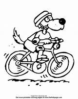 Coloring Riding Bike Pages Bicycle Cycling Boy Colouring Print Printable Dog Library Clipart Baby Popular sketch template