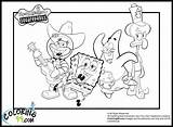Spongebob Coloring Pages Printable Colouring Sheets Kids Print sketch template