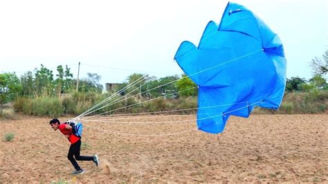 home  parachute making  testing   work youtube