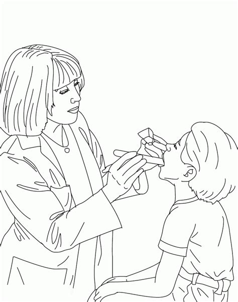 woman doctor coloring pages   woman doctor coloring