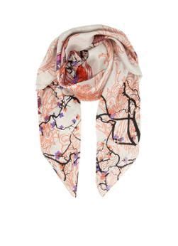 bella ballou sjaal van zijde met print scarf hat beanies scarves gloves bella fashion