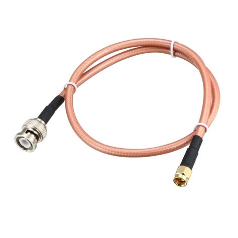 loss rf coaxial cable connection coax wire rg  sma male  bnc