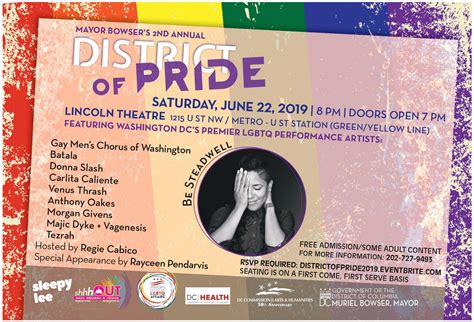 sexual being events mayor bowser s second annual district of pride