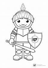 Medieval Coloring Pages People Times Color Printable Getcolorings Knight Print sketch template