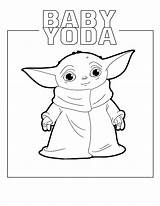 Yoda Coloring Baby Pages Rocks sketch template