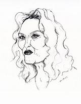 Madonna Drawing Bad Drawings Getdrawings sketch template