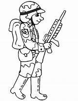 Army Coloring Pages Kids Soldier Guy Color Colouring Printable Military Animated Do Sheets Dog Drawing Gif Service sketch template