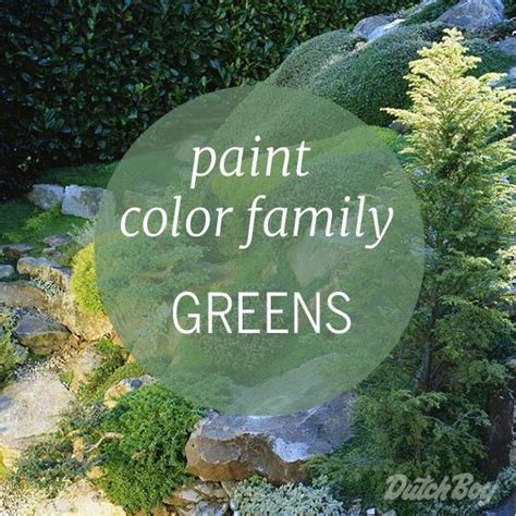 family coloring greens paint colors advice mood tips painting
