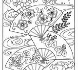 Coloring Japanese Pages Garden Getcolorings Pa sketch template