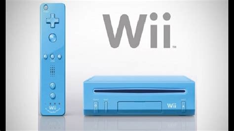 unboxing special edition blue nintendo wii youtube