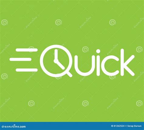 quick logo vector illustration cartoondealercom