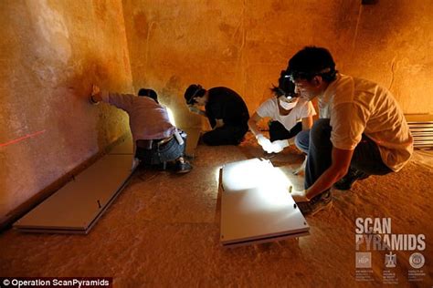 Great Pyramid S Secret Rooms Daily Mail Online