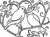 Coloring Pages Birds Bird Lovebird Feeder Kids Nest Color Nightingale Perching Getcolorings Tree Batch Printable Designlooter Getdrawings Colorings 446px 92kb sketch template