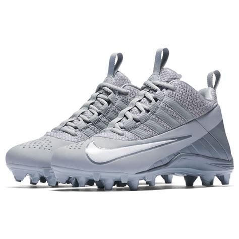 nike alpha huarache  youth silver lacrosse cleats lowest price guaranteed