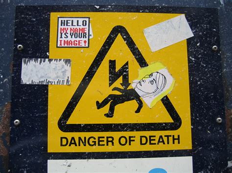 danger  death sign   happened   head  flickr