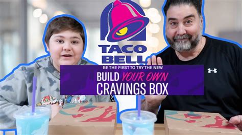 new taco bell make your own cravings box for 5 youtube