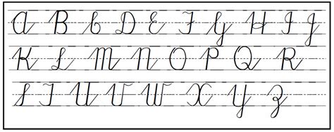 cursive handwriting practical pages