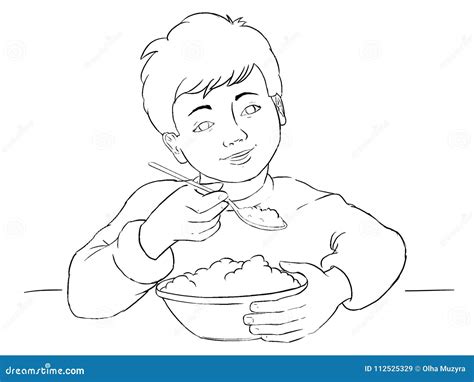 people eating printable coloring pages sketch coloring page