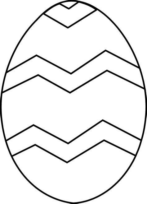 plain egg template clipart