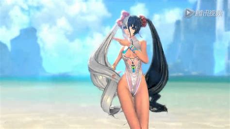 Blade And Soul Online Cn Swimwear Costume Youtube