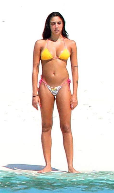 Lourdes Leon In A Yellow Bikini Maldives 01 04 2020