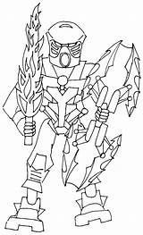 Coloring Pages Bionicle Lego sketch template