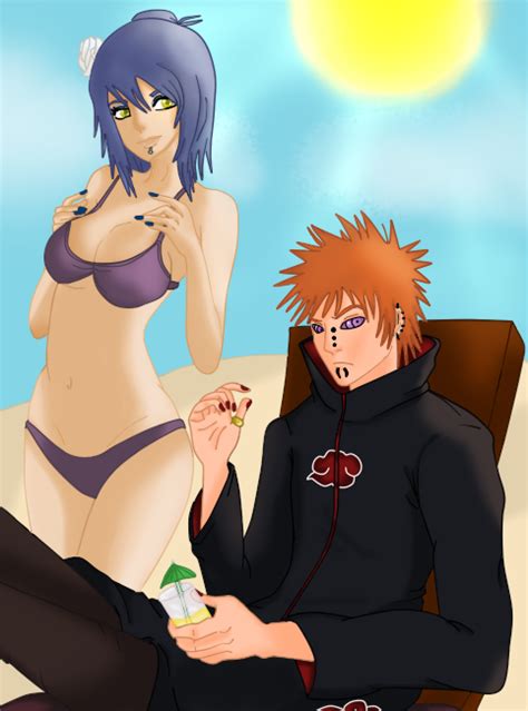 Konan And Pain S Vacation By Xxxexonxx On Deviantart