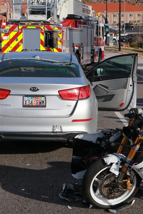 motorcycle gets rear ended motorcycle gets rear ended