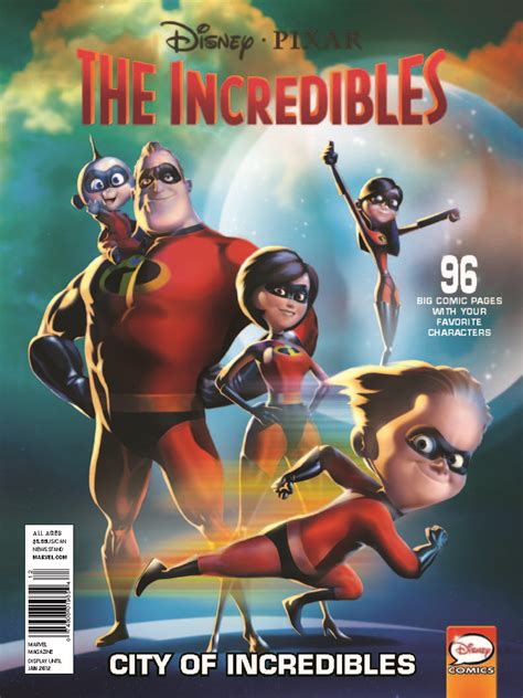 Disney Pixar Giant Size Comics 2011 7 Comic Issues
