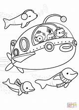 Coloring Octonauts Pages Explore Printable sketch template