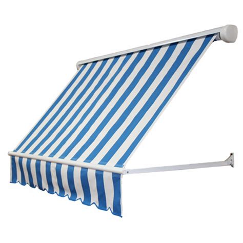 polyester striped fixed window awnings  rs square feet   delhi id