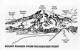 Rainier Mount Coloring 245px 14kb sketch template