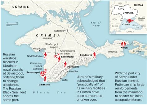 Military Movements In Crimea The Washington Post
