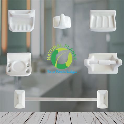 accesorios  bano ceramica  piezas blanco mejor calidad  en mercado libre